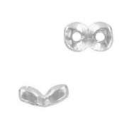 Cymbal ™ DQ metal Side bead Kaparia for SuperDuo beads - Antique silver
